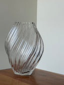 Twisted Glass Vase Large