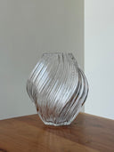 Twisted Glass Vase Medium