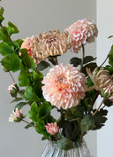 Bells With Champagne Dahlia Bouquet