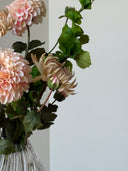 Bells With Champagne Dahlia Bouquet