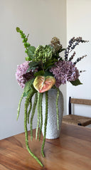 Purple And Coral Bouquet