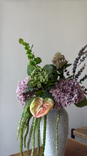 Purple And Coral Bouquet