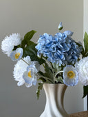 Soft Blue Poppy Bouquet
