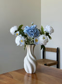 Soft Blue Poppy Bouquet