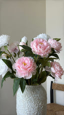 White And Pink Peony Bouquet