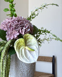 Hydrangea and Anthurium Purple Bouquet