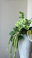 Hydrangea and Anthurium Green Bouquet