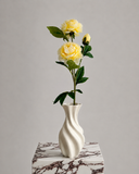 Artificial Peony Flower - Yellow