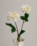 Artificial Dahlia flower - White