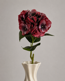 Artificial Hydrangea Flower - Red