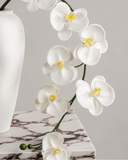 Artificial Grand Orchid flower - White