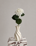 Artificial Hydrangea Flower - White