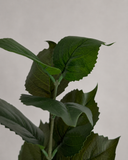 Artificial Hydrangea Leaves - Green