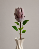 Artificial King Protea Flower - Red