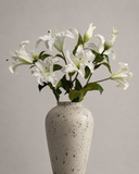 Artificial Majestic Lily Flowers - White