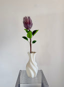 Artificial King Protea Flower - Red