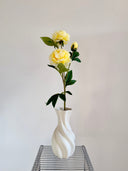 Artificial Peony Flower - Yellow