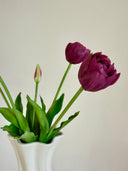 Artificial Tulips - Bordeaux