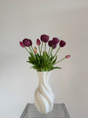 Artificial Tulips - Bordeaux