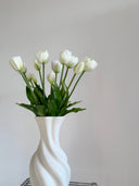 Artificial Tulips - White