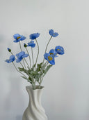 Artificial Poppy Flower - Dark Blue