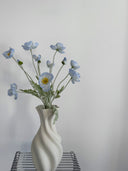Artificial Poppy Flower - Blue
