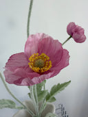 Artificial Poppy Flower - Pink