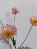 Artificial Poppy - Coral