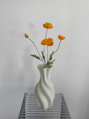 Artificial Poppy - Light Orange