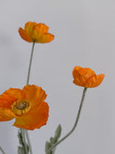 Artificial Poppy - Light Orange