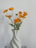 Artificial Poppy - Light Orange