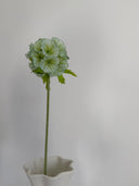 Artificial Scabiosa Seed Pod Flower - Light Green