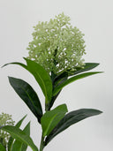 Artificial Skimmia Berry Branch - Light Green