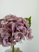 Artificial Hydrangea Flower - Purple