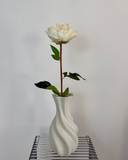 Artificial Large Peony Flower - White