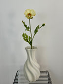 Artificial Large Poppy Flowers - White