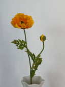 Artificial Large Poppy - Orange