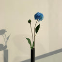 Artificial Small Dahlia Flower, Blue