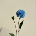 Artificial Small Dahlia Flower, Blue
