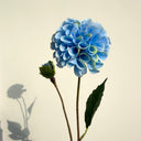 Artificial Small Dahlia Flower, Blue